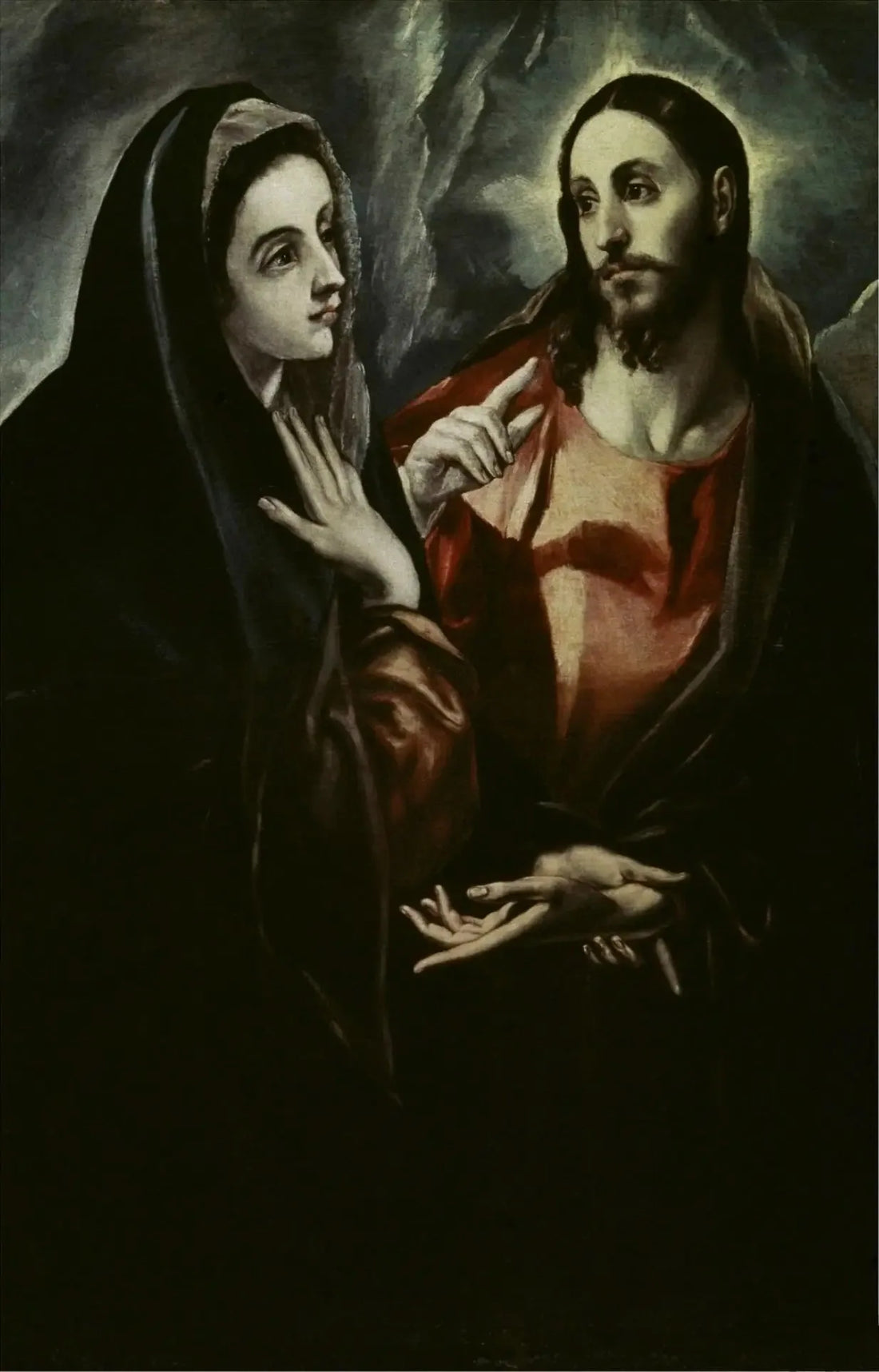 Pożegnanie Jezusa z Maryją - El Greco