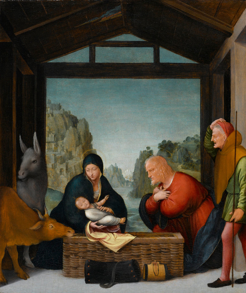 L'Adoration des bergers - Bramantino