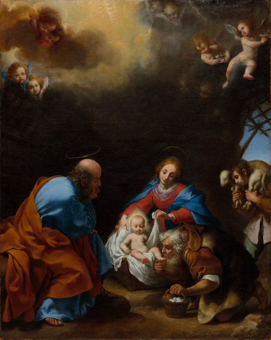 Adoracja pasterzy - Carlo Dolci