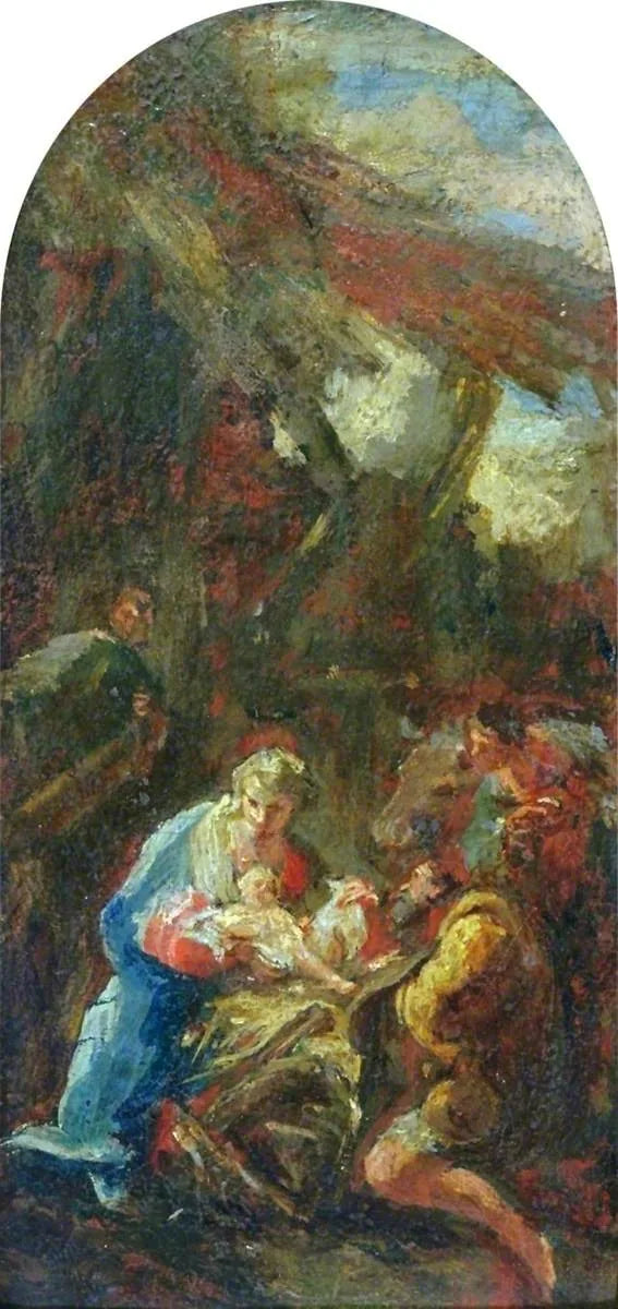 Adoracja pasterzy - Giovanni Battista Pittoni