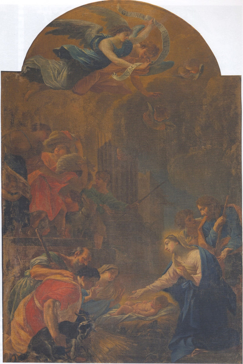 Adoracja pasterzy - Simon Vouet
