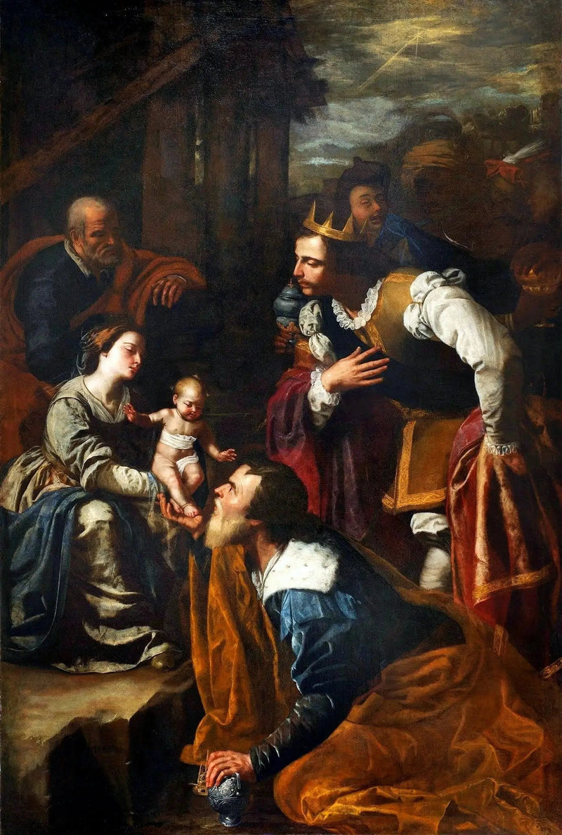 Uczczenie Trzech Króli - Artemisia Gentileschi