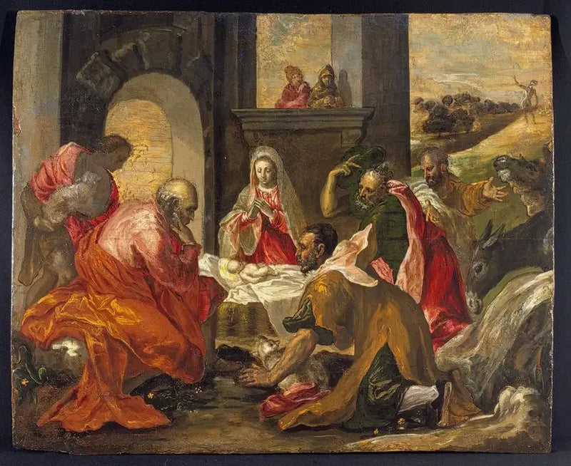 Pokłon Trzech Króli - El Greco