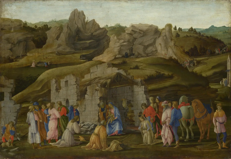 Adoracja Trzech Króli - Filippino Lippi