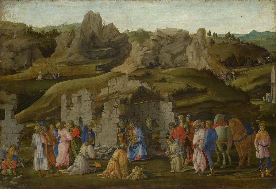 Adoracja Trzech Króli - Filippino Lippi