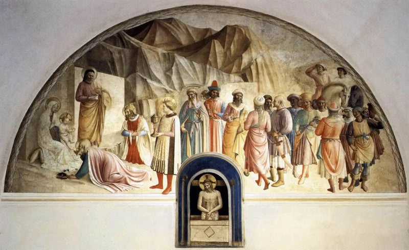 Uczczenie Trzech Króli - Fra Angelico