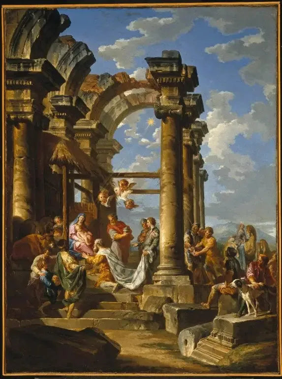 Uroczystość Trzech Króli - Giovanni Paolo Panini