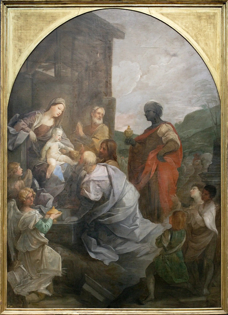 Adoracja Trzech Króli - Guido Reni