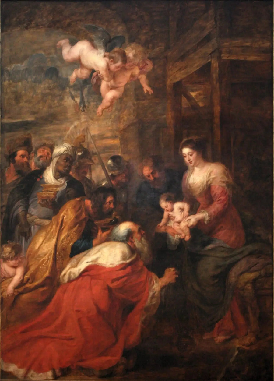 Uroczystość Trzech Króli - Peter Paul Rubens