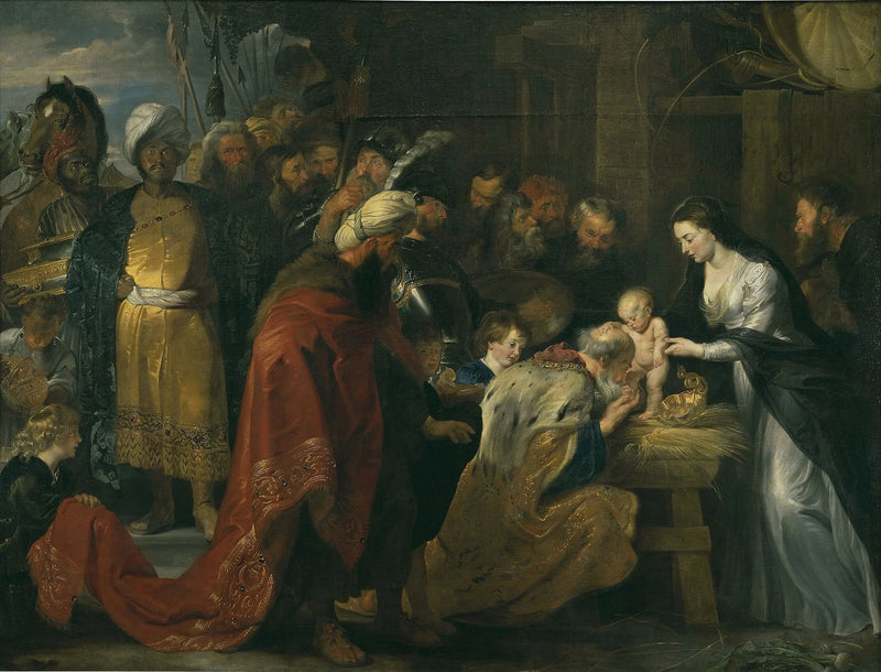 Uroczystość Trzech Króli - Peter Paul Rubens