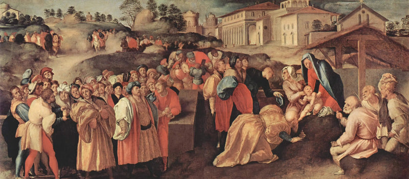 Adoracja Trzech Króli - Pontormo