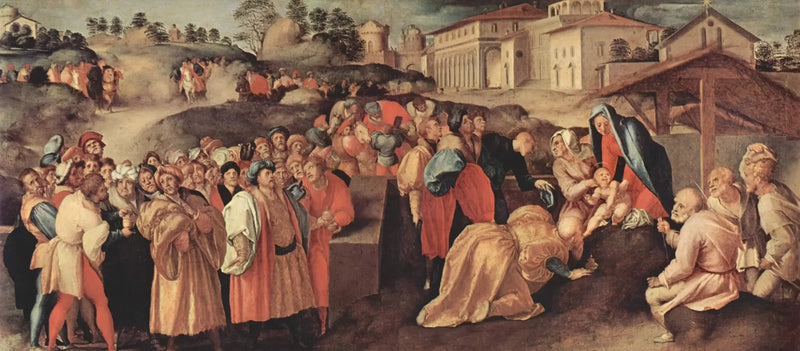 Adoracja Trzech Króli - Pontormo