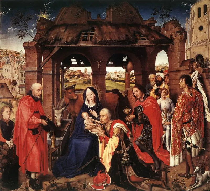Adoracja Trzech Króli - Rogier van der Weyden