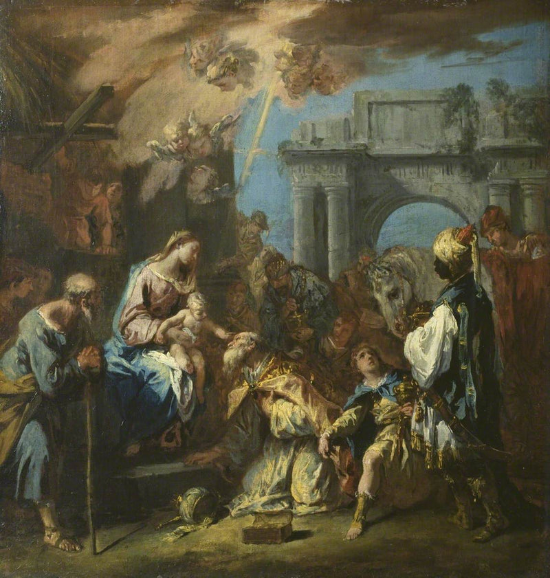 Adoracja Trzech Króli - Sebastiano Ricci