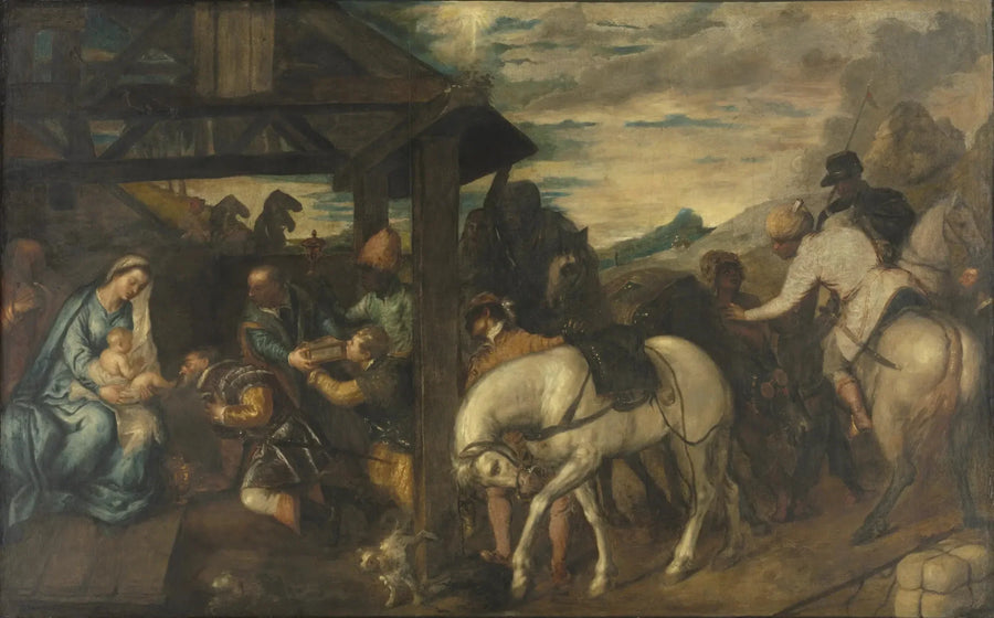 Pokłon Trzech Króli - Titian