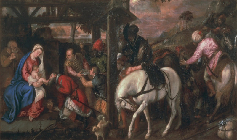 Pokłon Trzech Króli - Titian