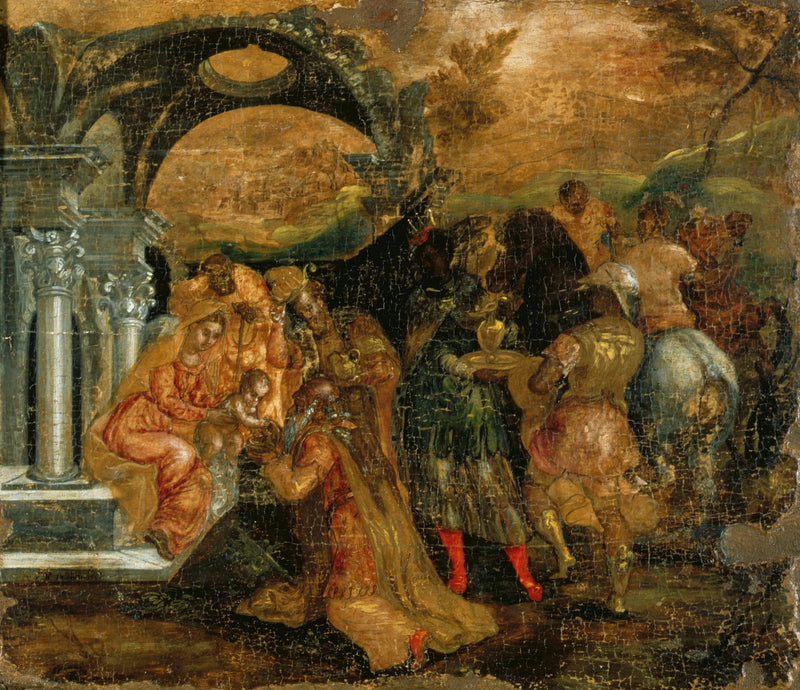 Pokłon Trzech Króli - El Greco