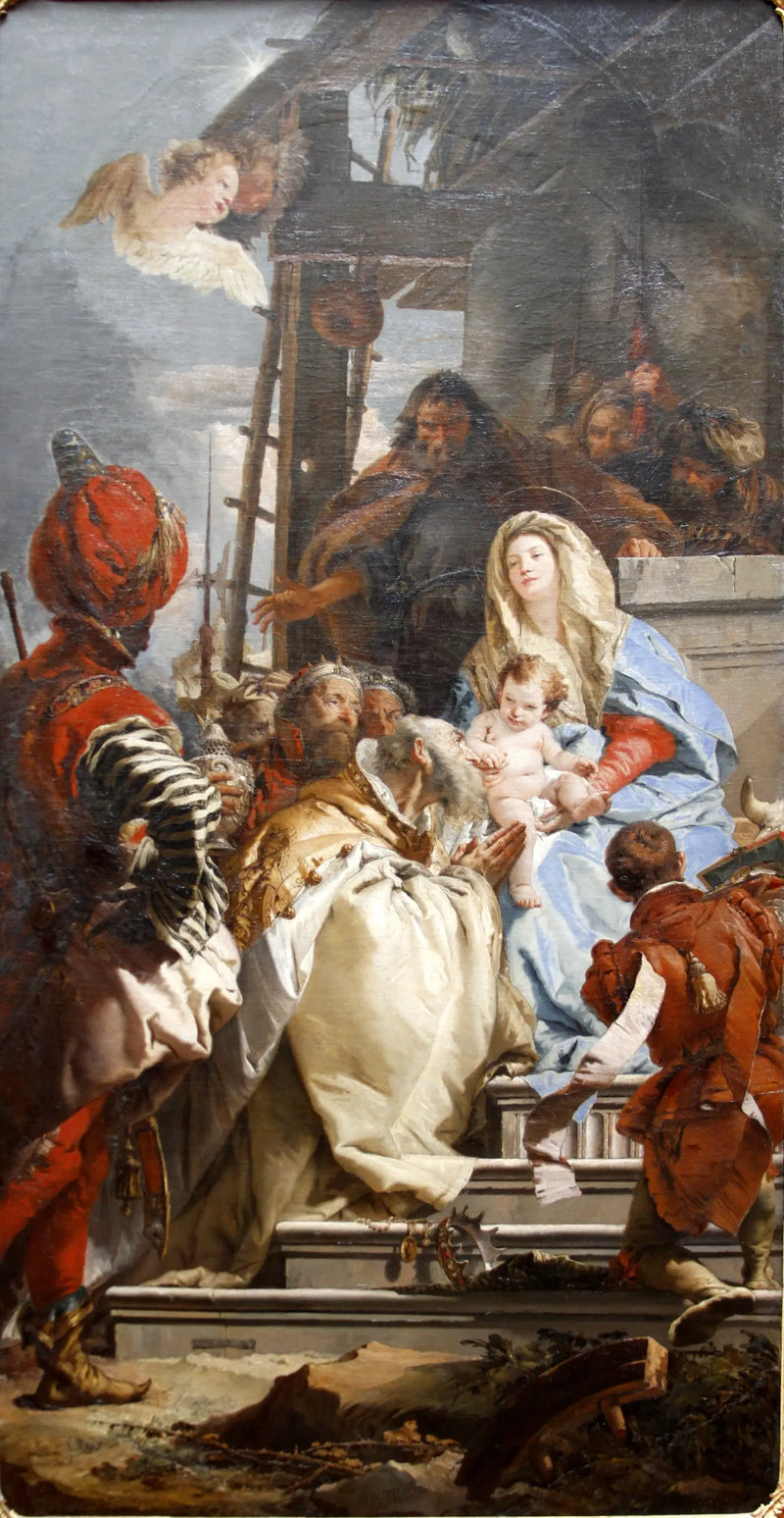 Uczczenie Trzech Króli - Giovanni Battista Tiepolo