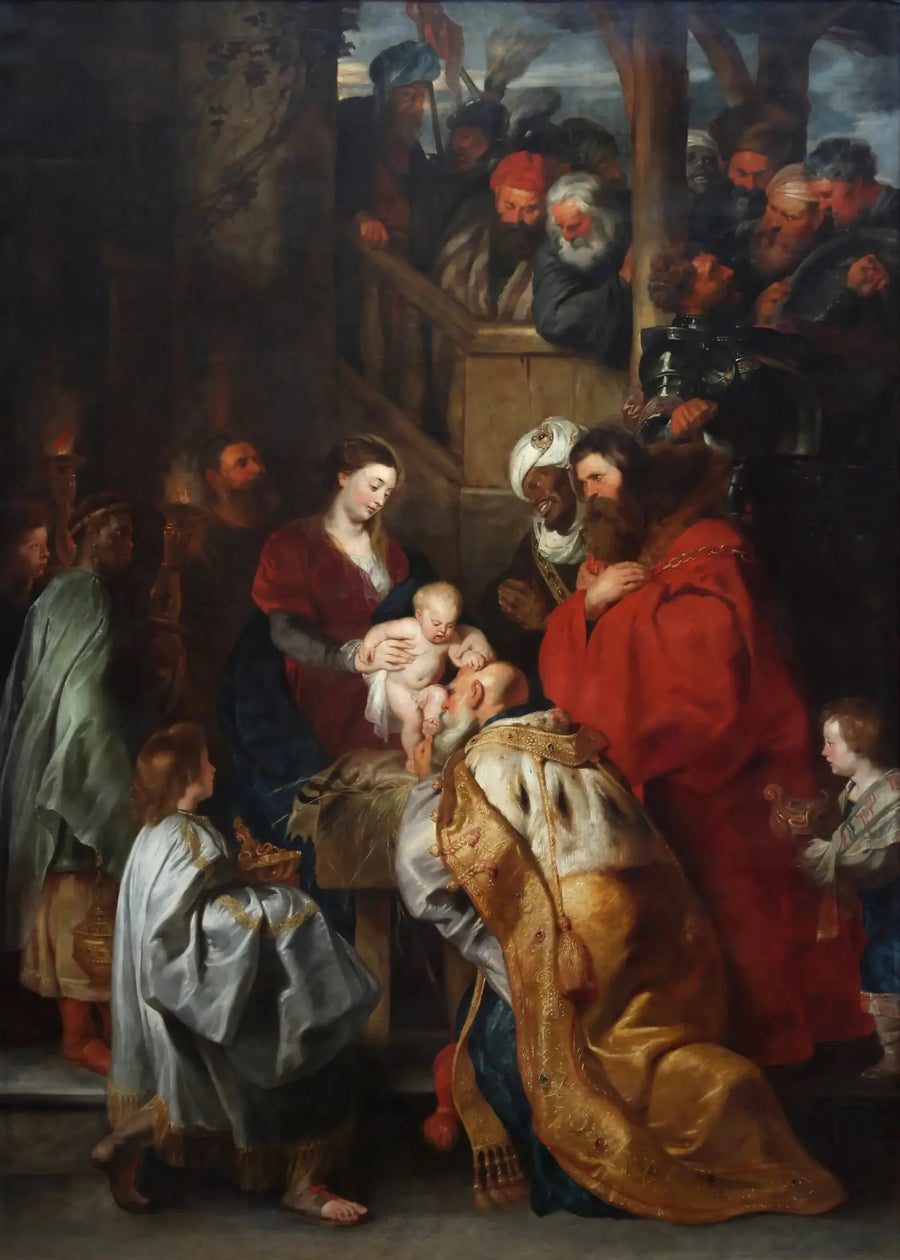 Uczczenie Trzech Króli - Peter Paul Rubens