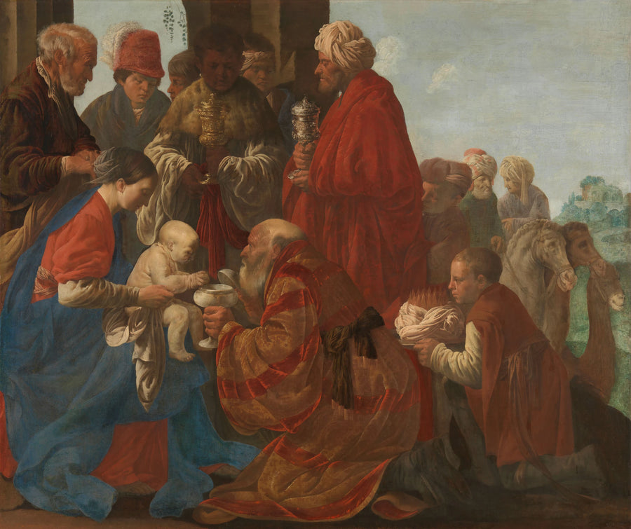 L'Adoration des Rois - Hendrick ter Brugghen