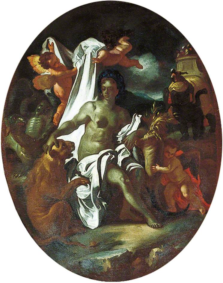 Afryka - Francesco Solimena