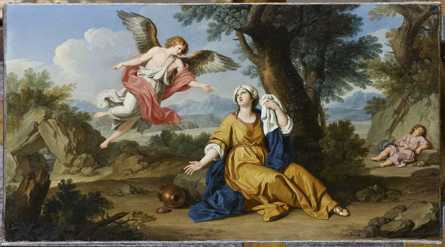 Agar et l'ange - Giuseppe Bottani