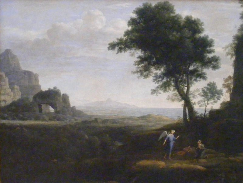 Agar i Ismaël na pustyni - Claude Lorrain
