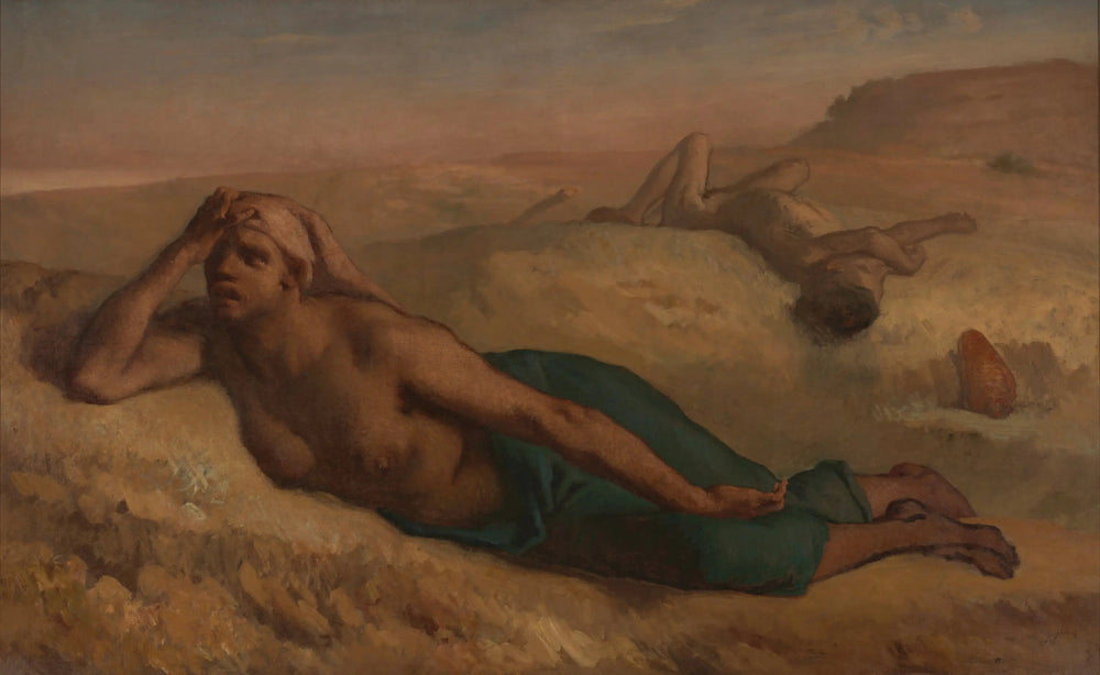 Agar et Ismaël - Jean-François Millet - Alpha Reproduction