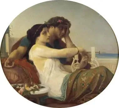 Aglaé i Boniface - Alexandre Cabanel