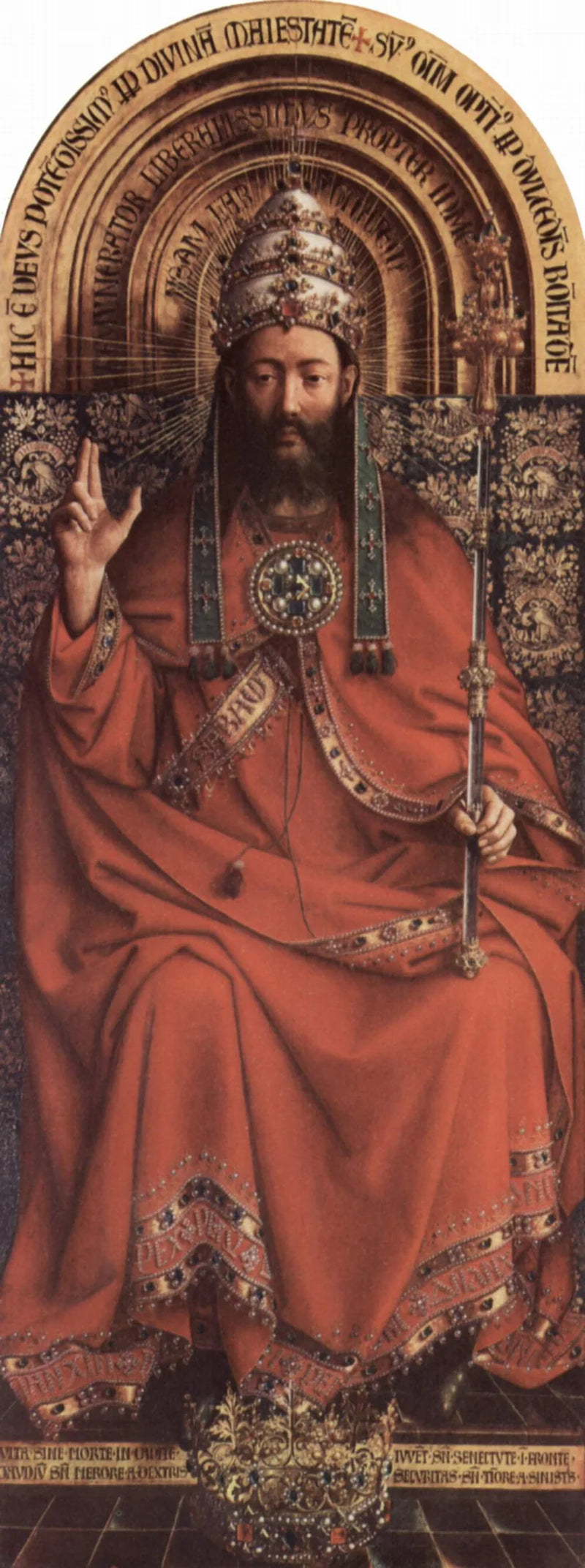 Mistyczne Baranek - Hubert van Eyck