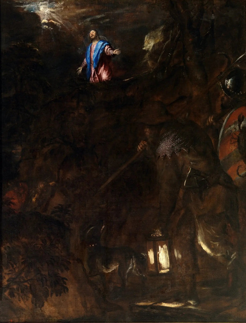 Męki w ogrodzie - Titian