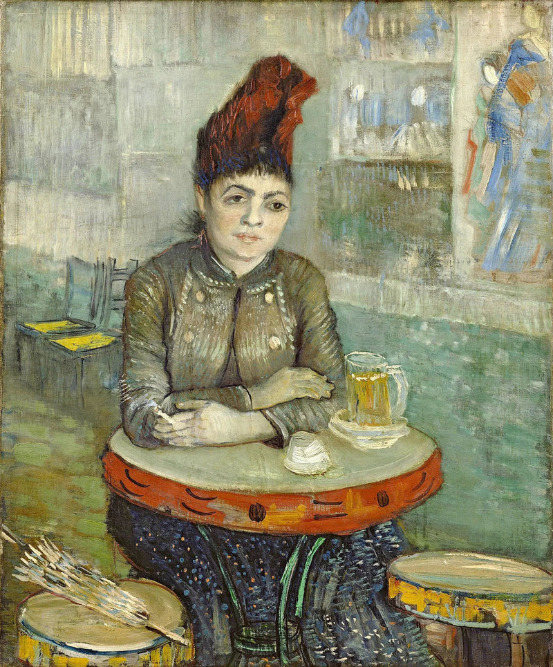 Agostina Segatori w kawiarni Tambourin - Vincent van Gogh