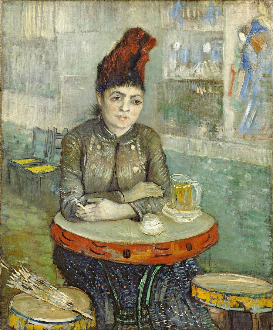 Agostina Segatori w kawiarni Tambourin - Vincent van Gogh