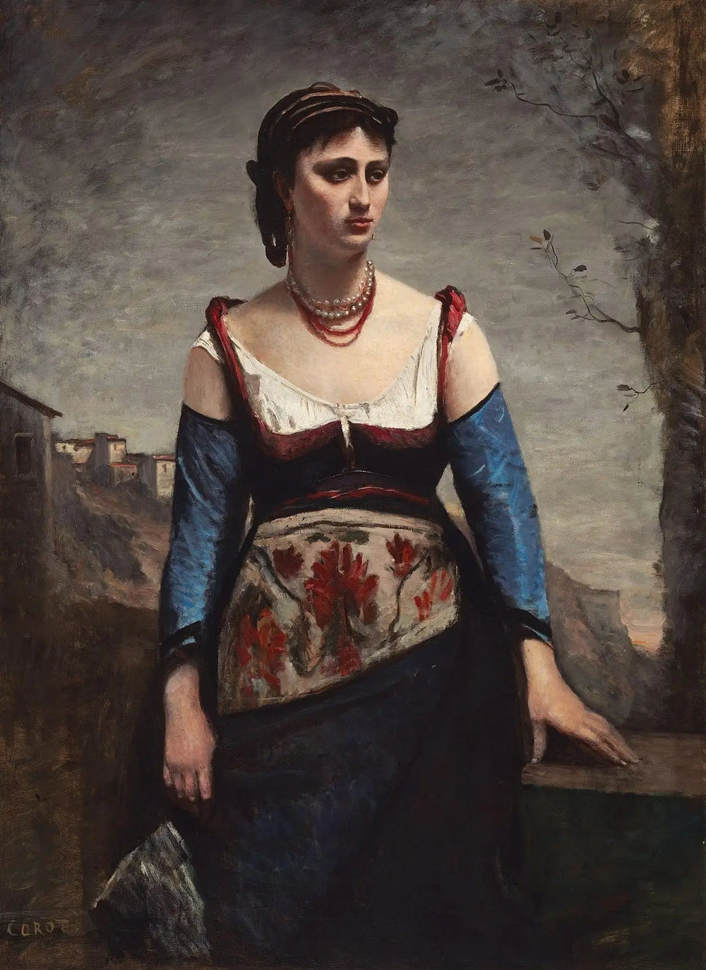 Agostine - Jean-Baptiste Camille Corot - Alpha Reproduction