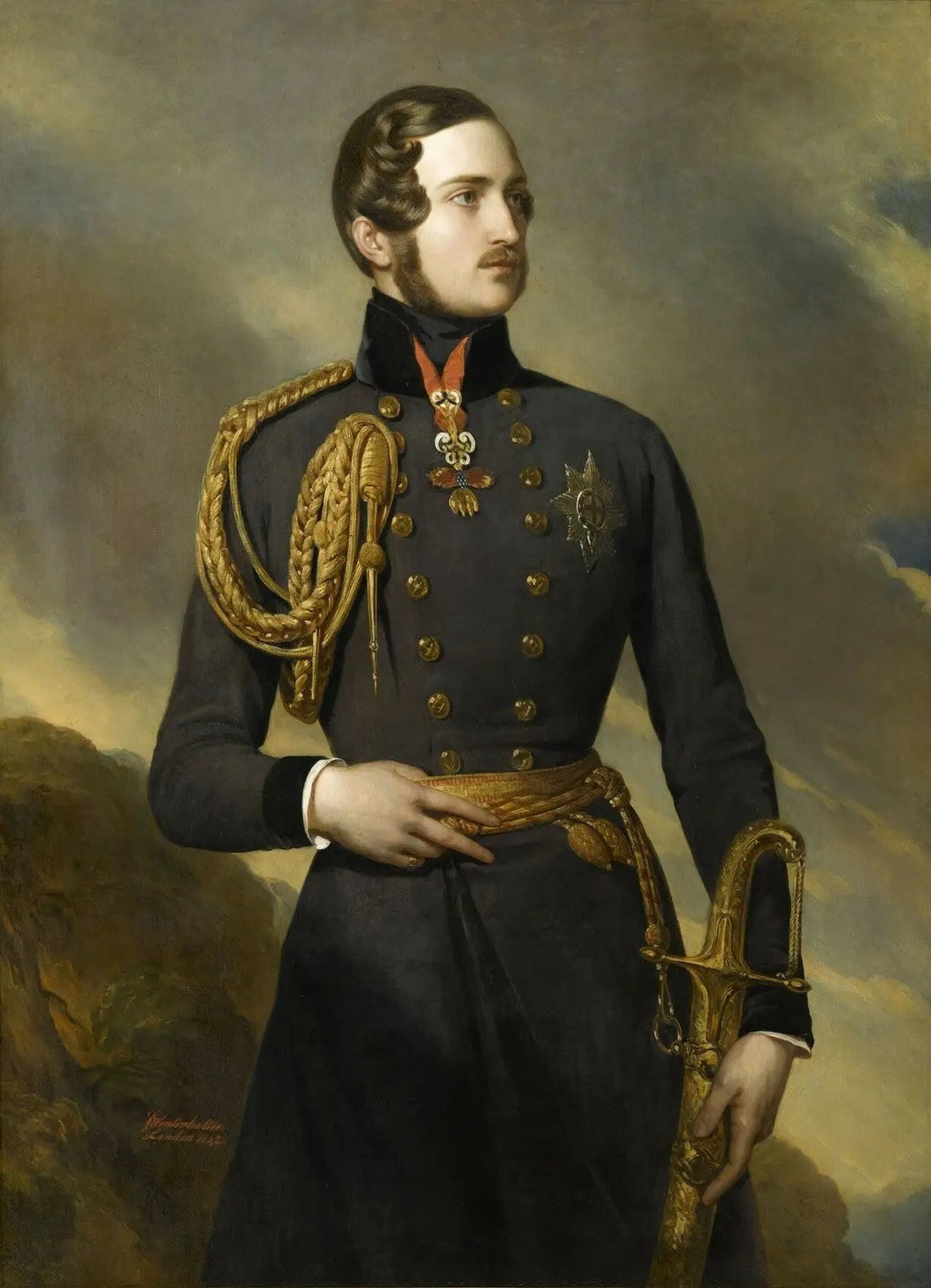 Albert Saxe-Cobourg-Gotha, książę małżonek (1819-1861) - Franz Xaver Winterhalter