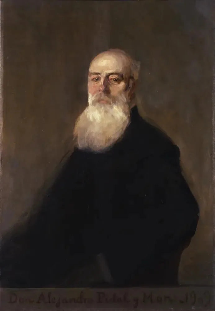 Alejandro Pidal i Mon - Joaquín Sorolla