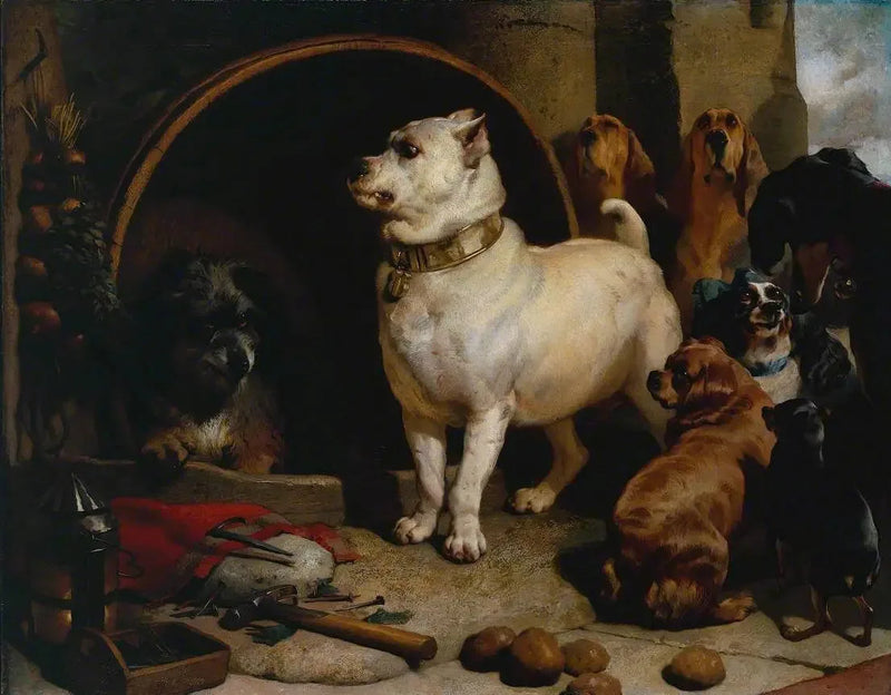 Aleksander i Diogenes - Edwin Henry Landseer