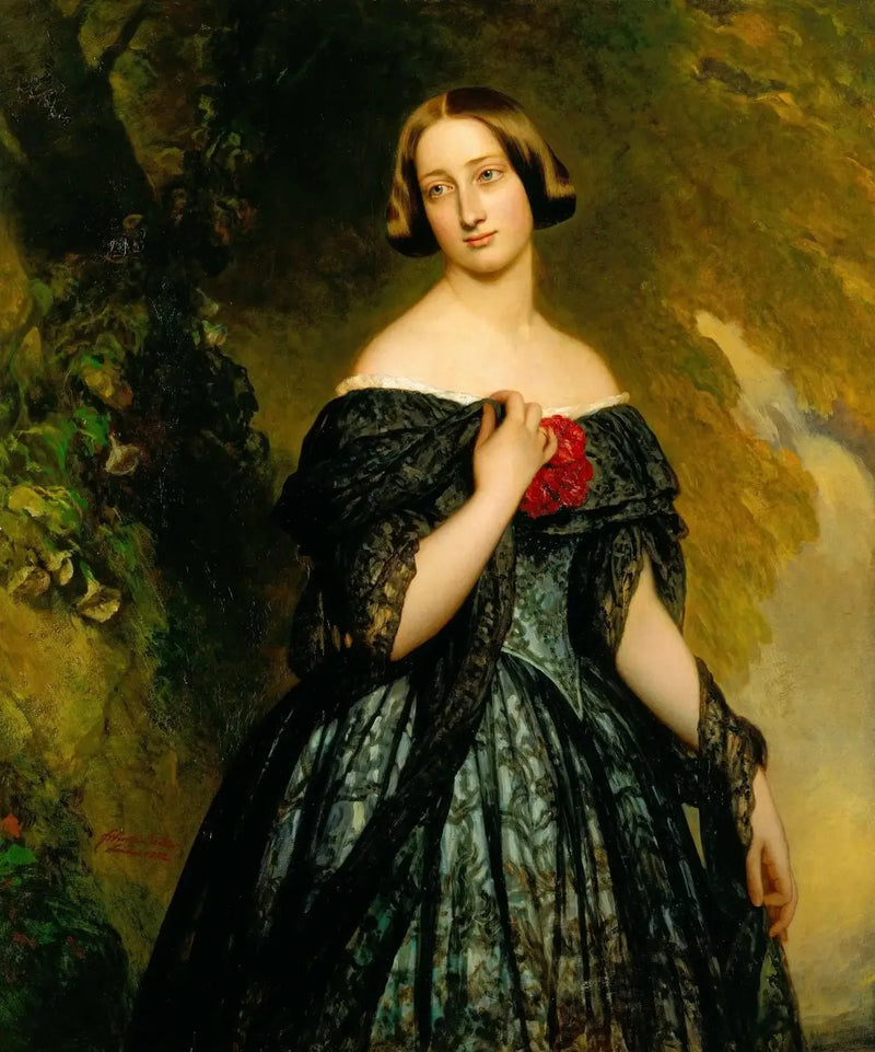 Aleksandryna, księżna Saxe-Cobourg-Gotha (1820-1904) - Franz Xaver Winterhalter