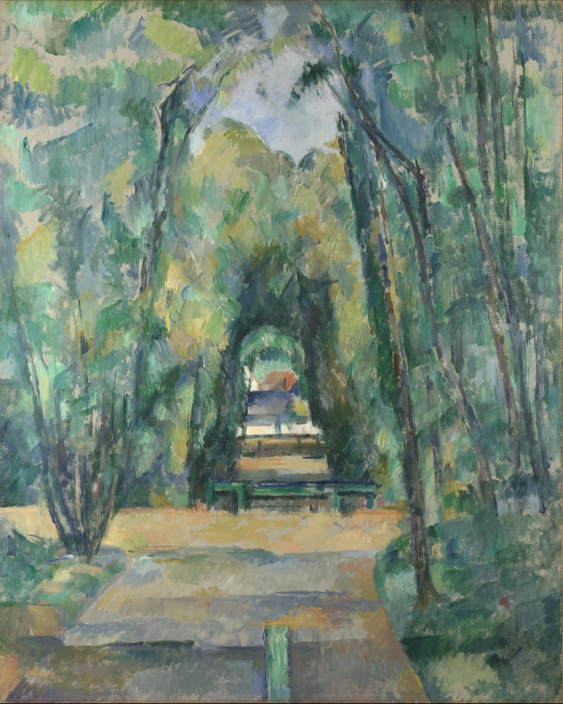 Aleja w Chantilly - Paul Cézanne