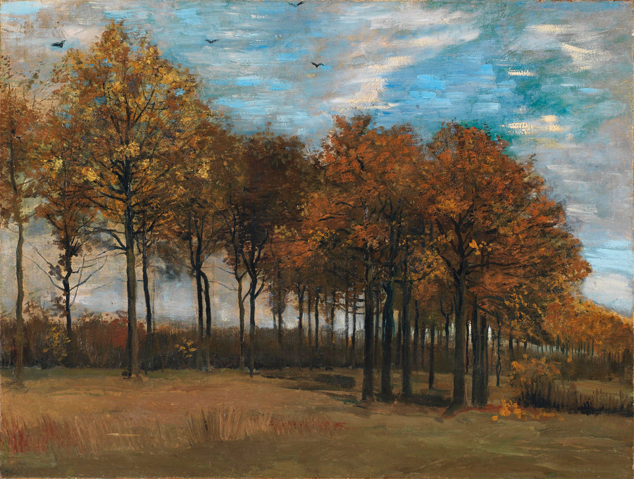Aleja jesienią - Vincent van Gogh