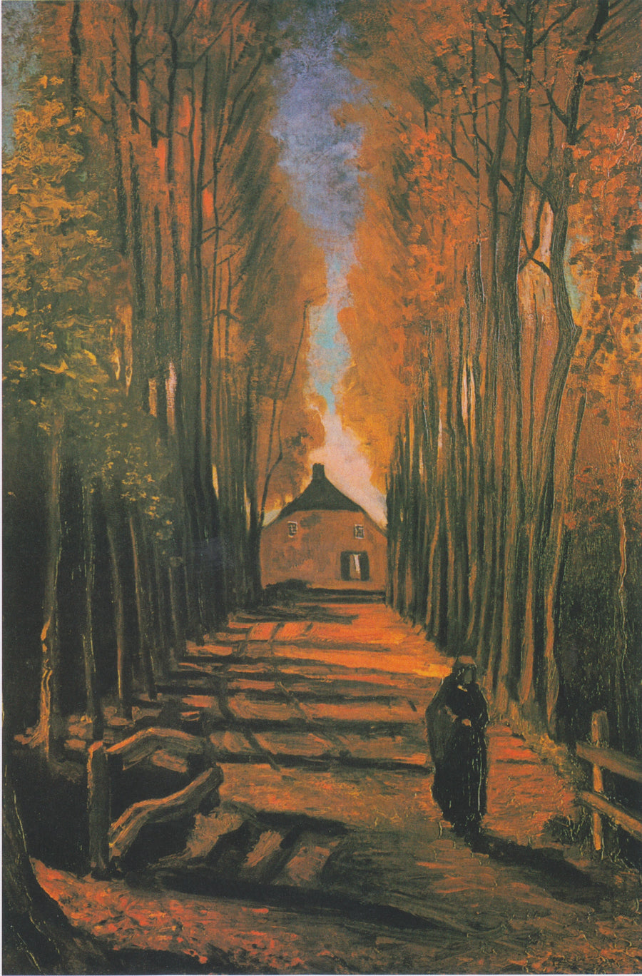 Aleja Topolowa Jesienią - Vincent van Gogh