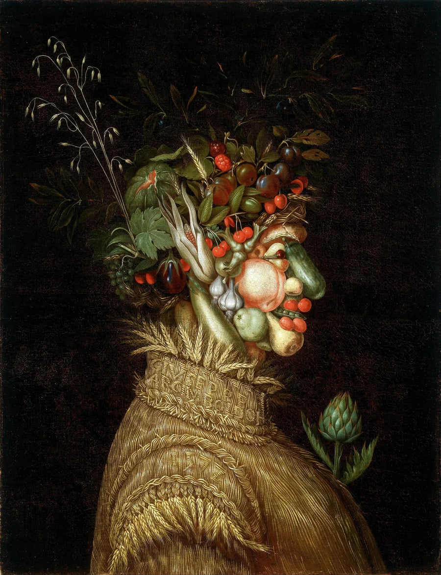 Portret alegoryczny - "Lato" - Giuseppe Arcimboldo