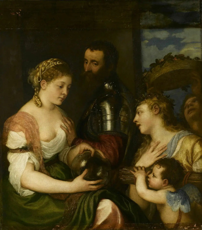 Allegoria małżeńska - Titian