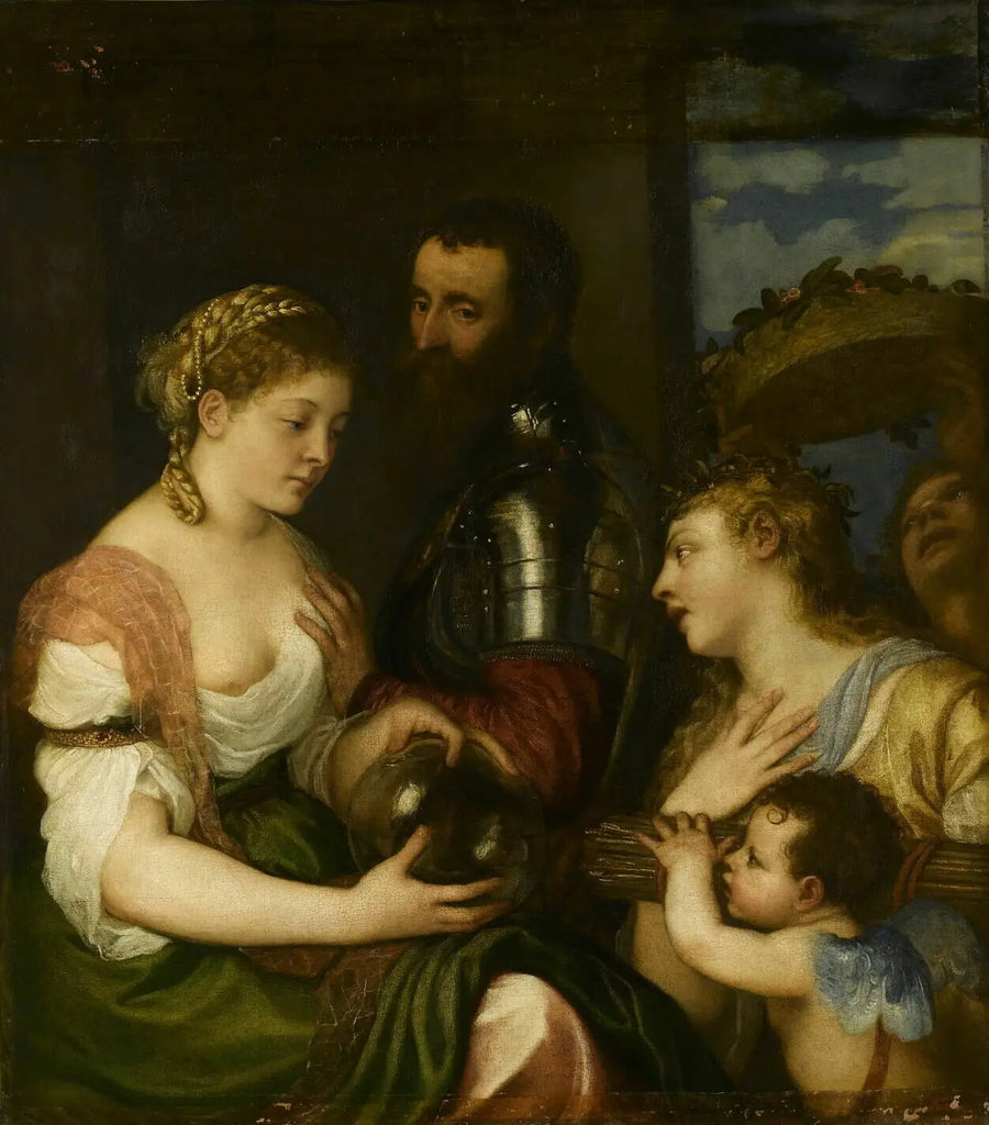 Allegoria małżeńska - Titian