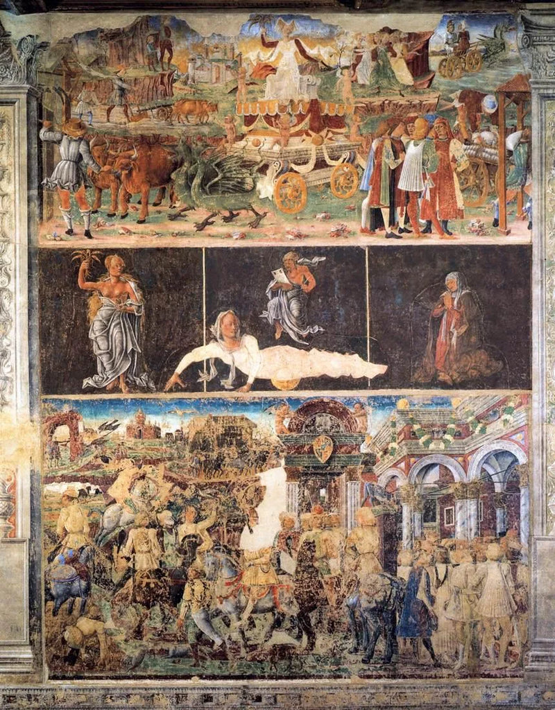 Allegoria sierpnia: Triumf Ceres - Cosmé Tura