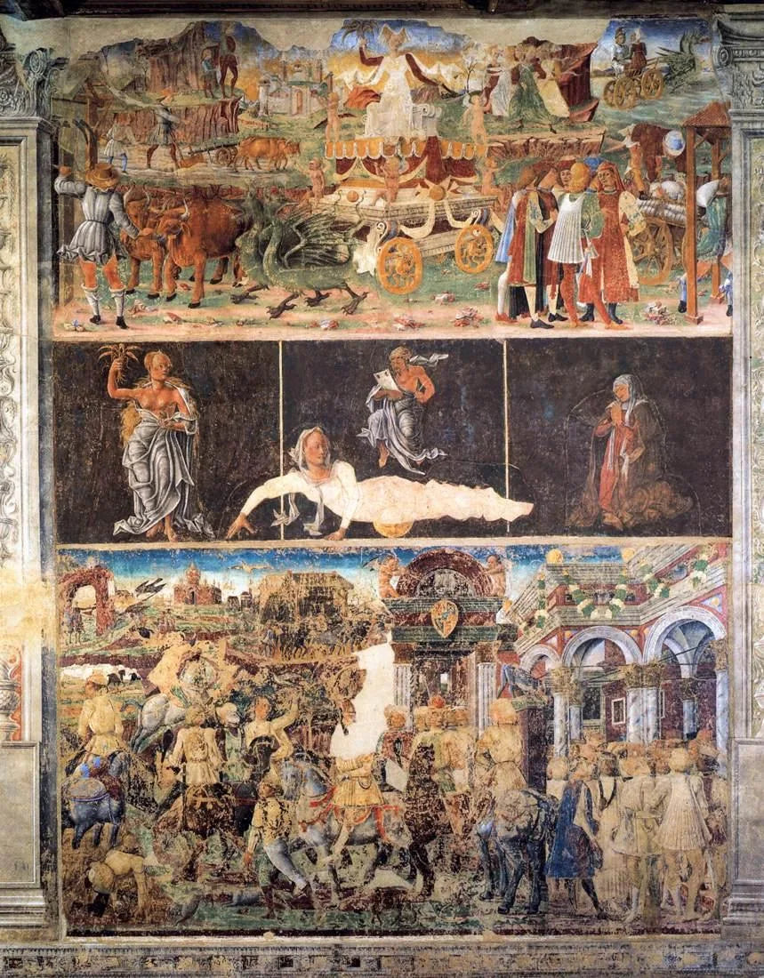 Allegoria sierpnia: Triumf Ceres - Cosmé Tura