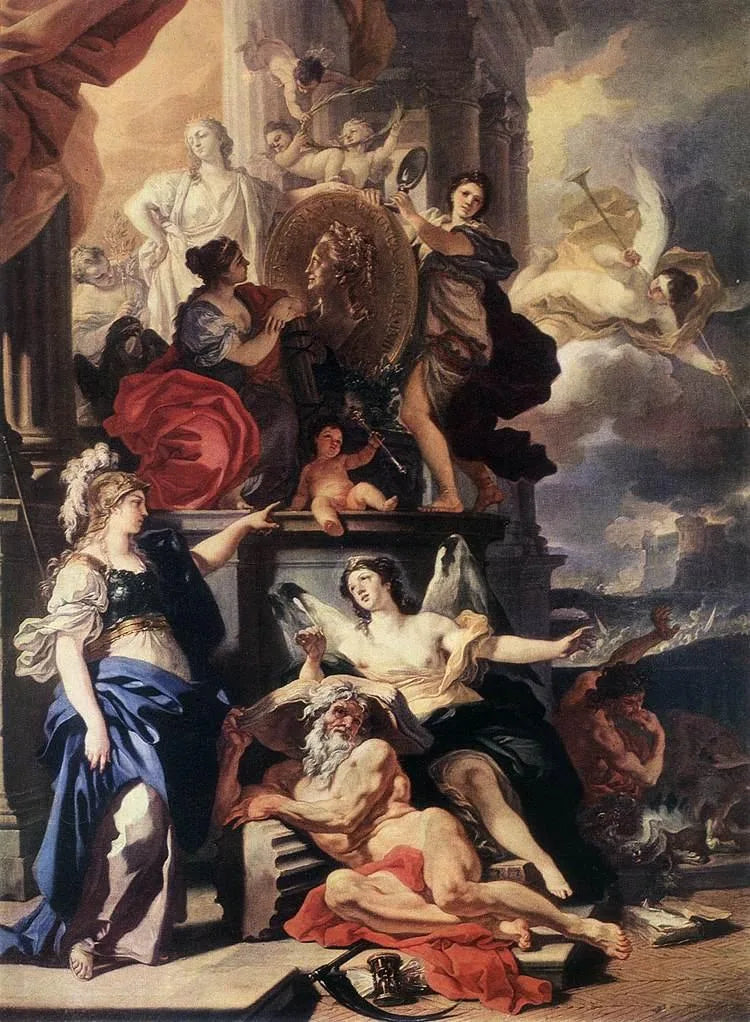Allegoria Królestwa - Francesco Solimena