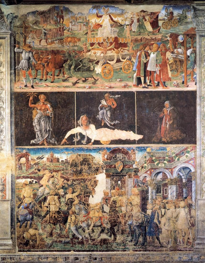 Allegoria sierpnia: Triumf Ceres - Cosmé Tura