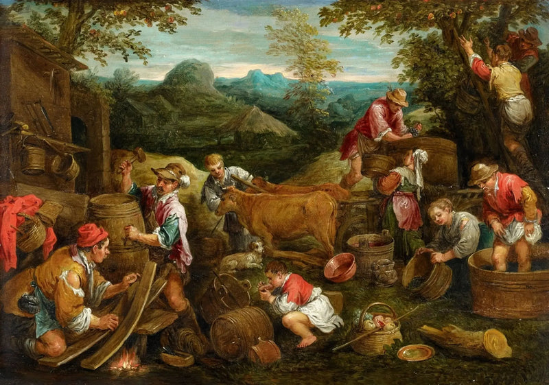 Allegoria jesieni - David Teniers Młodszy