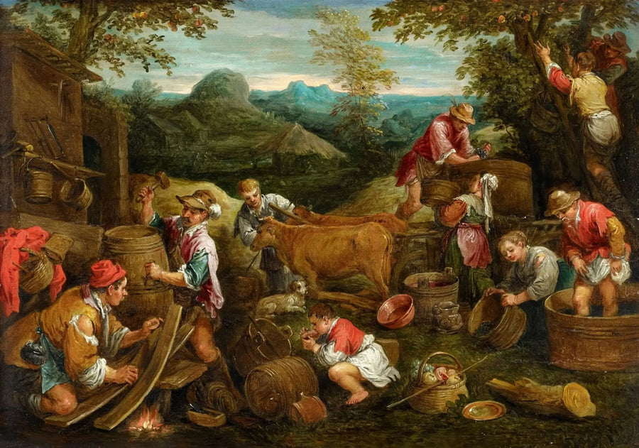Allegoria jesieni - David Teniers Młodszy